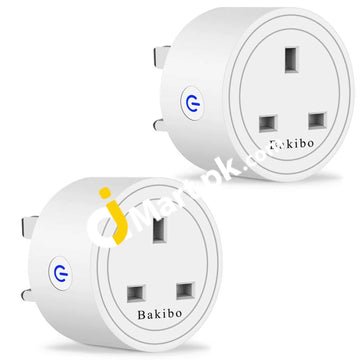 Bakibo Wifi Smart Plug Socket Compatible With Alexa Google Home Ifttt Energy Monitoring Timer